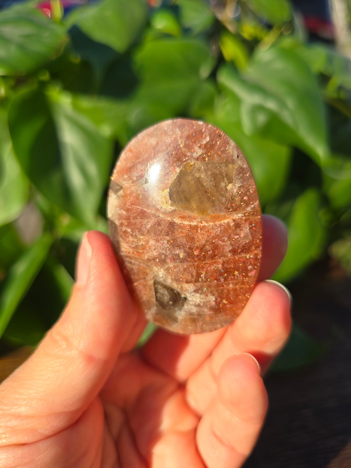 Tanzanian Sunstone Palm Stone "A"