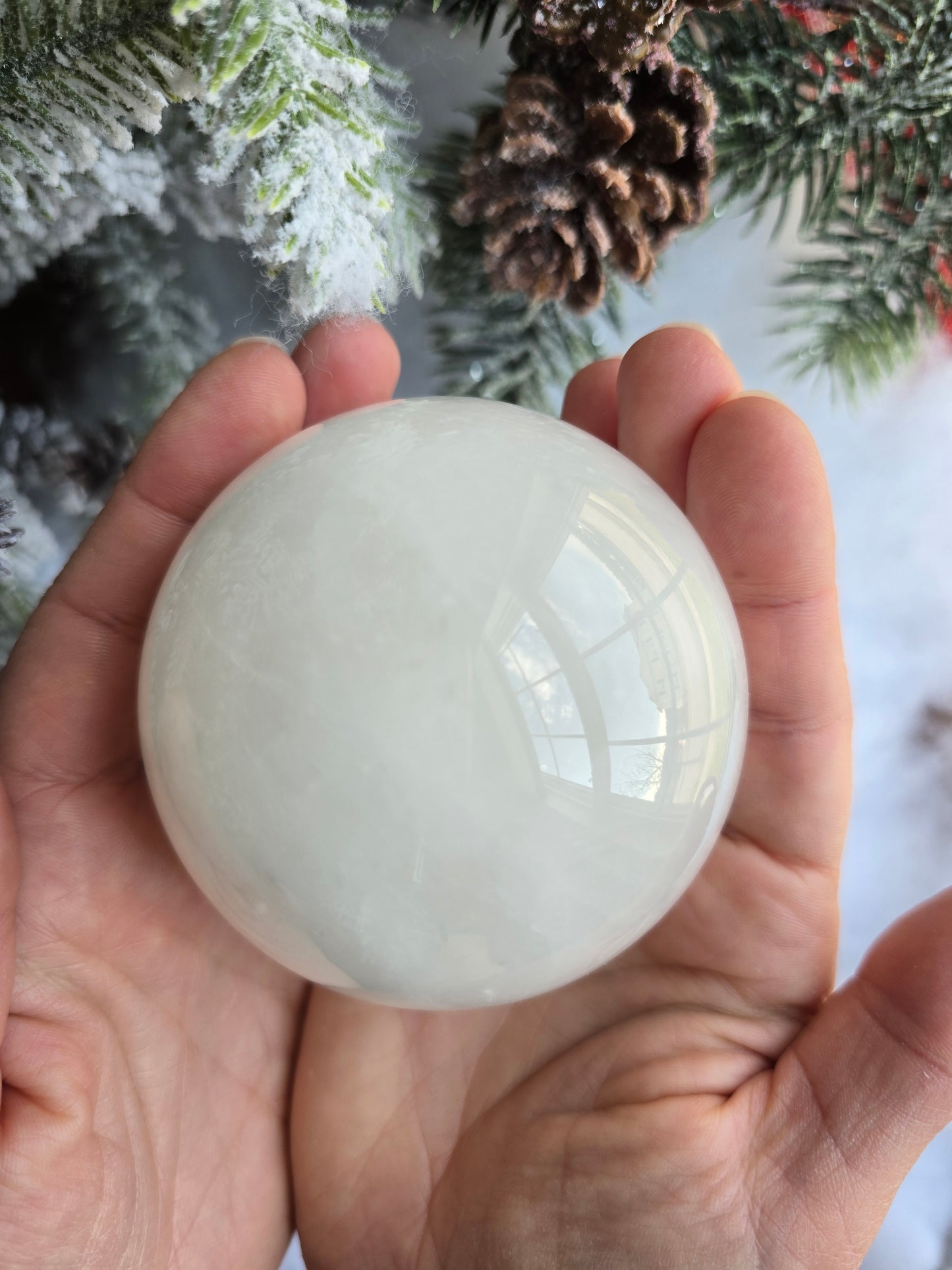 Milky Quartz Sphere