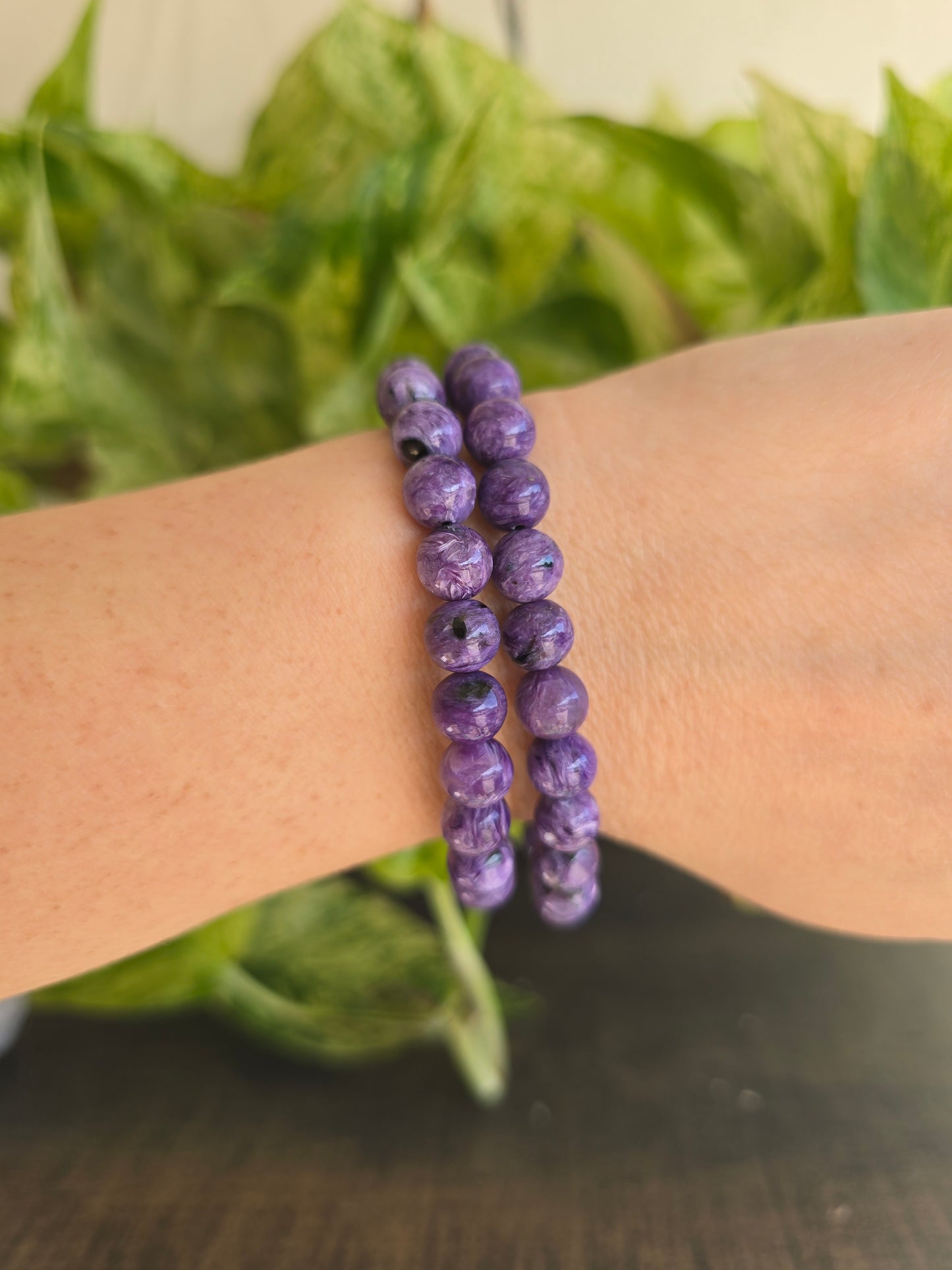 Charoite Stretch Bracelet