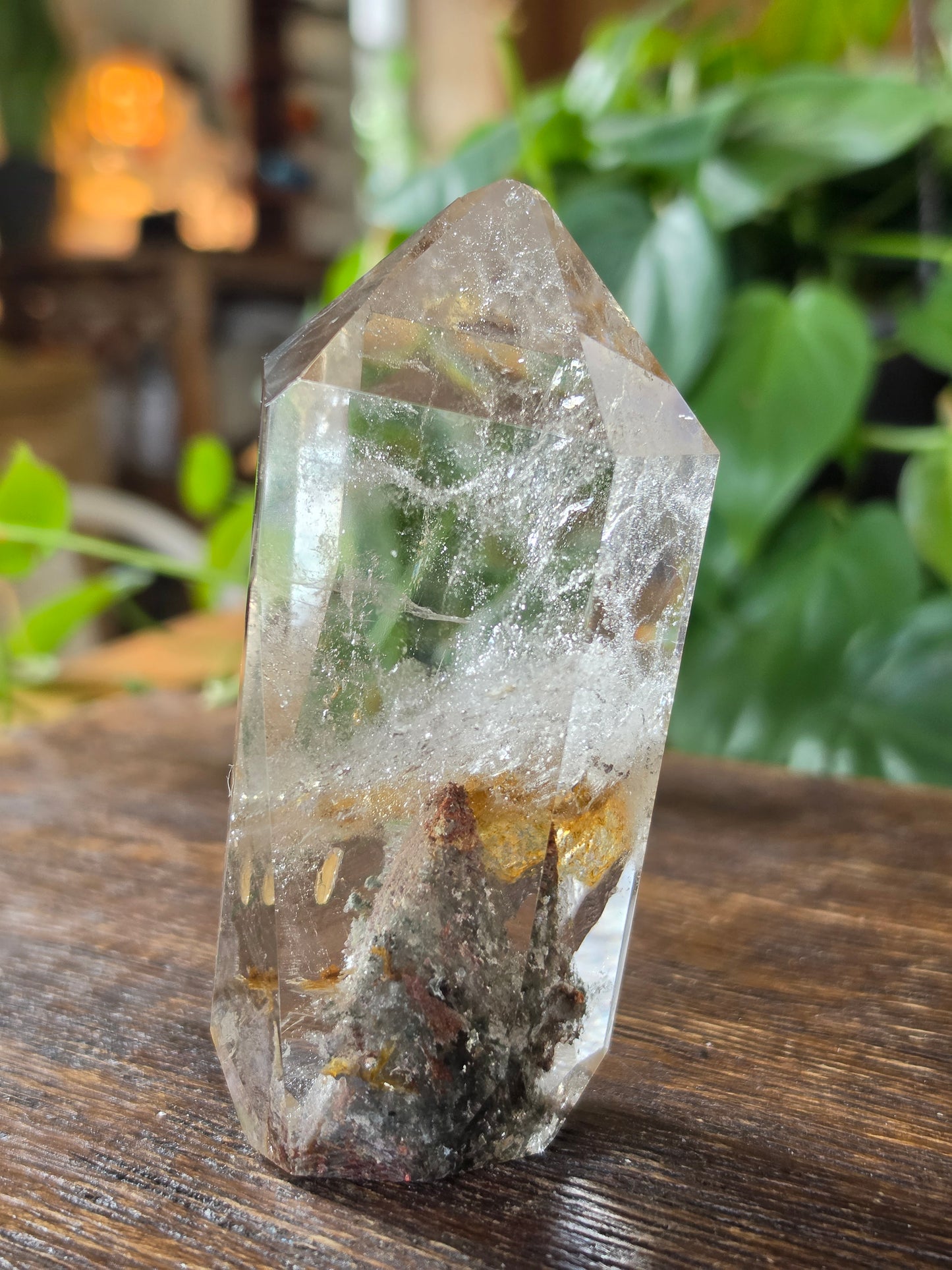 Lodolite "Garden Quartz" Tower