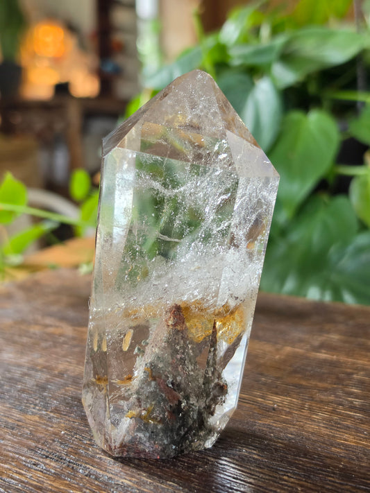 Lodolite "Garden Quartz" Tower