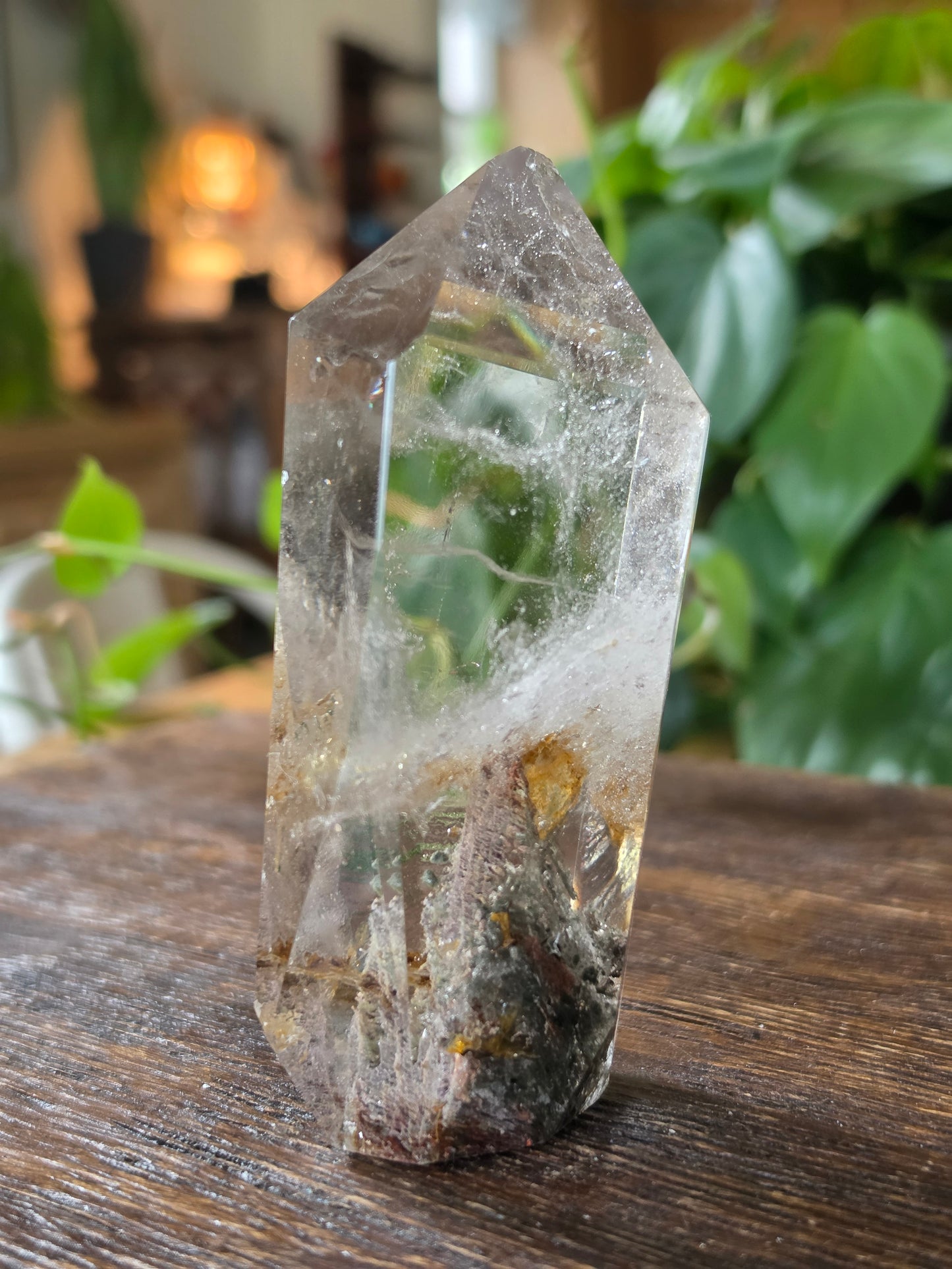 Lodolite "Garden Quartz" Tower