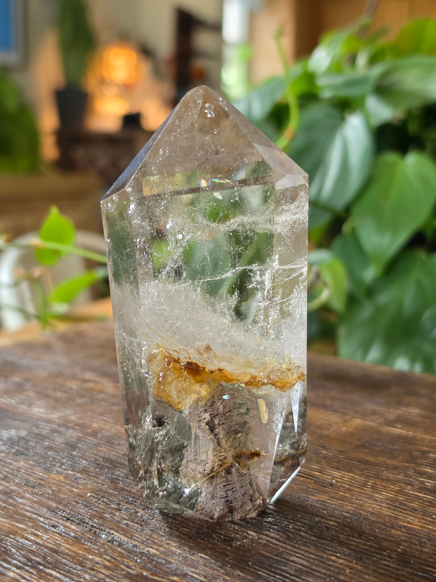 Lodolite "Garden Quartz" Tower