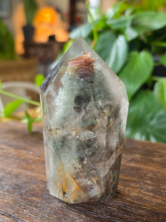 Lodolite "Garden Quartz" Tower