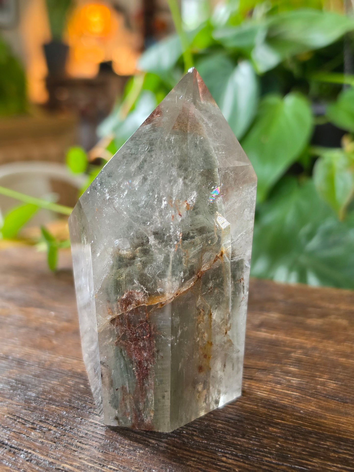 Lodolite "Garden Quartz" Tower