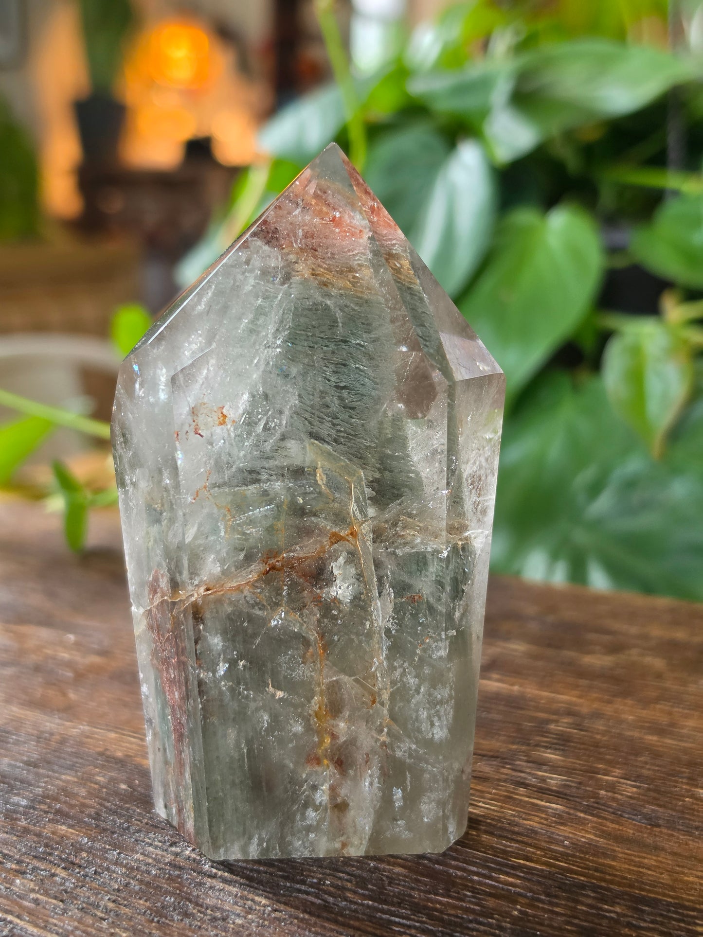 Lodolite "Garden Quartz" Tower