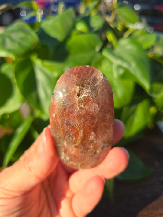 Tanzanian Sunstone Palm Stone "M"