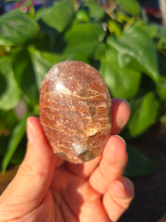 Tanzanian Sunstone Palm Stone "A"