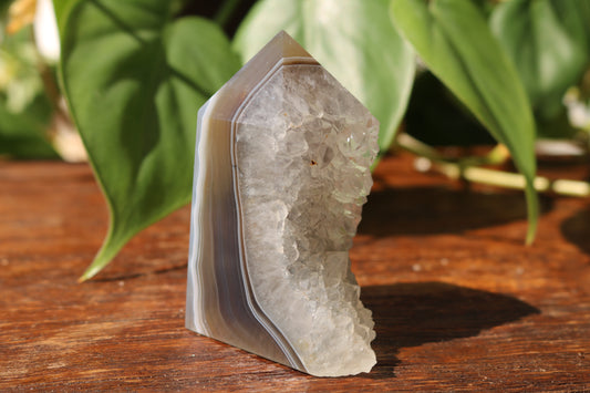 Madagascar Druzy Agate Point