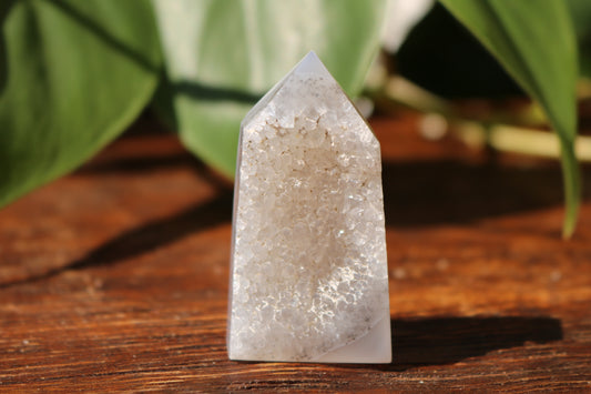 Madagascar Druzy Agate Point