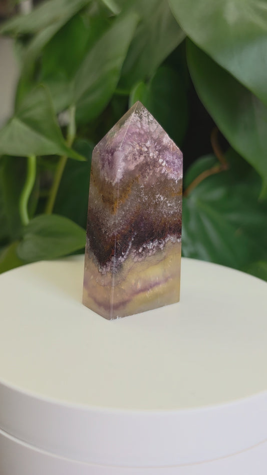 Rainbow Fluorite Mini Point