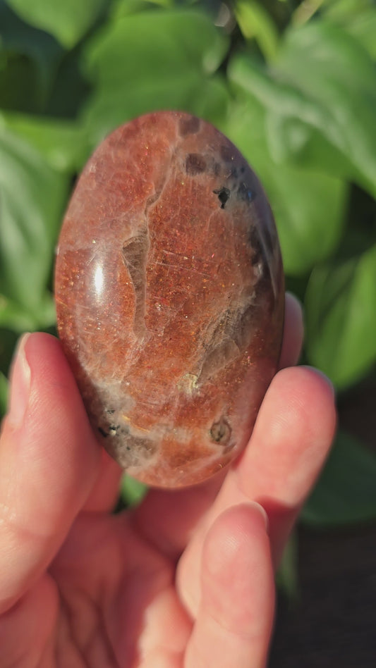 Tanzanian Sunstone Palm Stone "G"