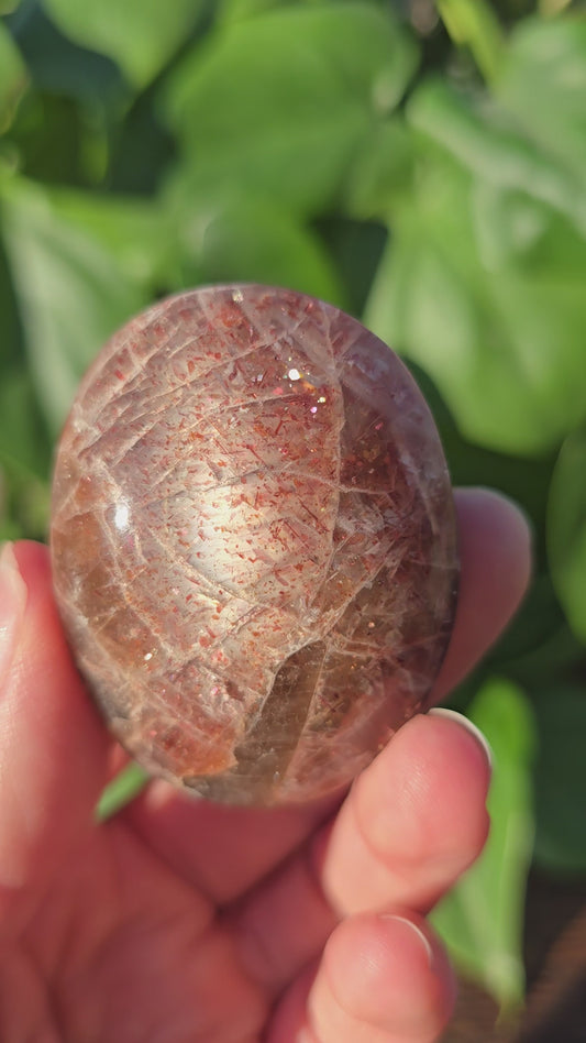 Tanzanian Sunstone Palm Stone "E"