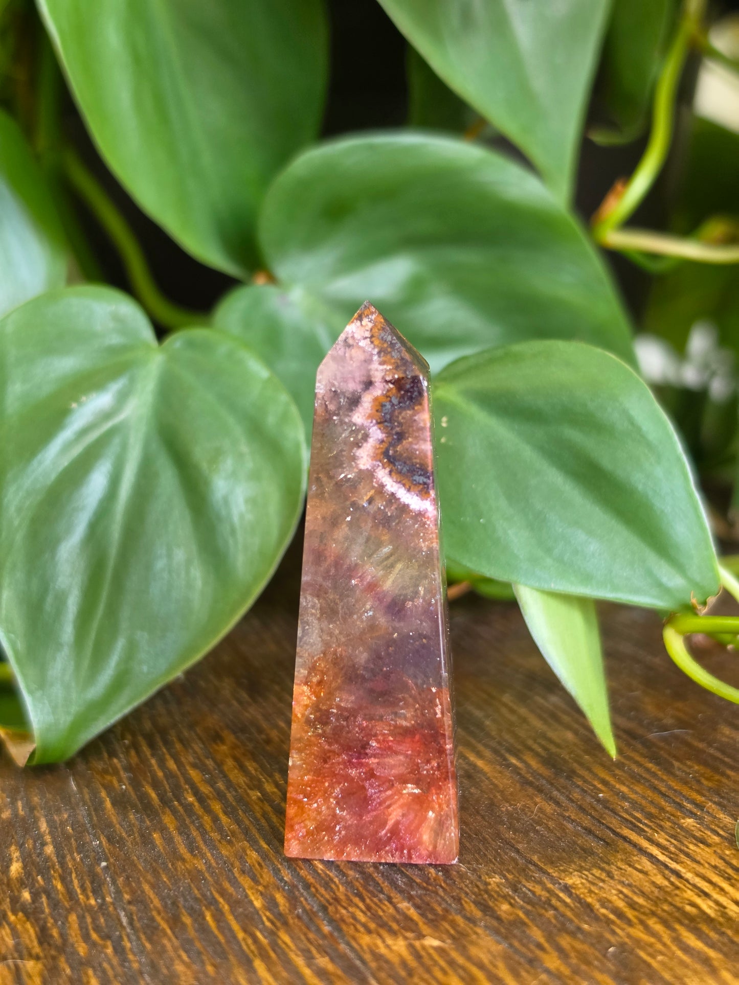 Rainbow Fluorite Mini Point