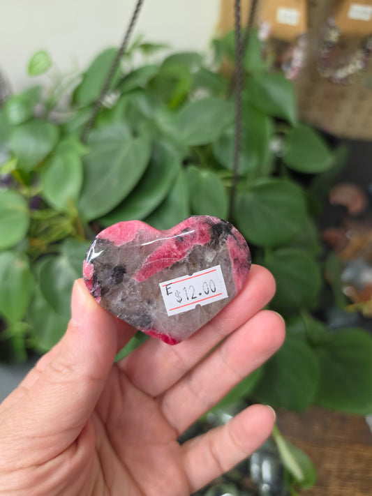 Rhodonite Heart "E"