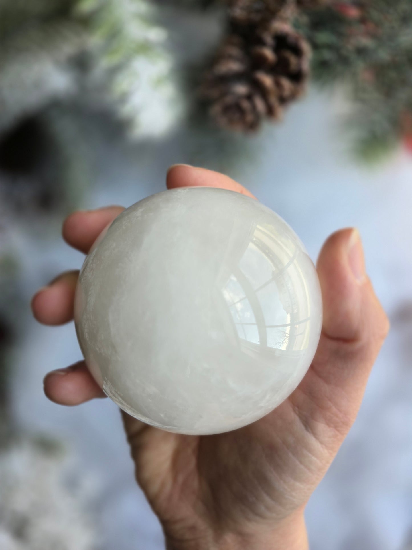 Milky Quartz Sphere