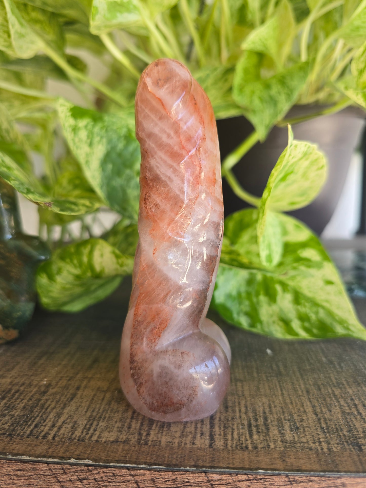 Fire Quartz Phallus