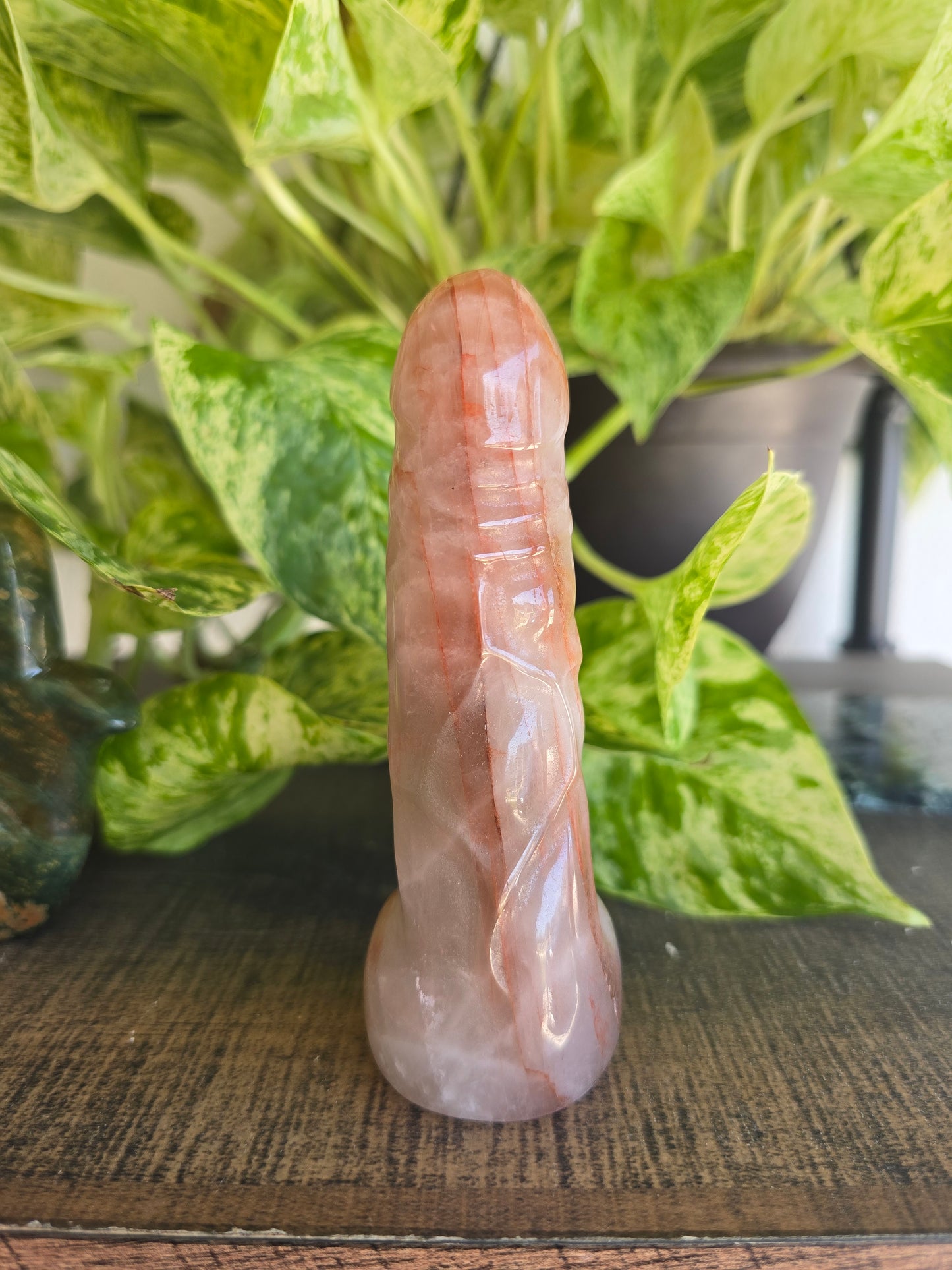 Fire Quartz Phallus