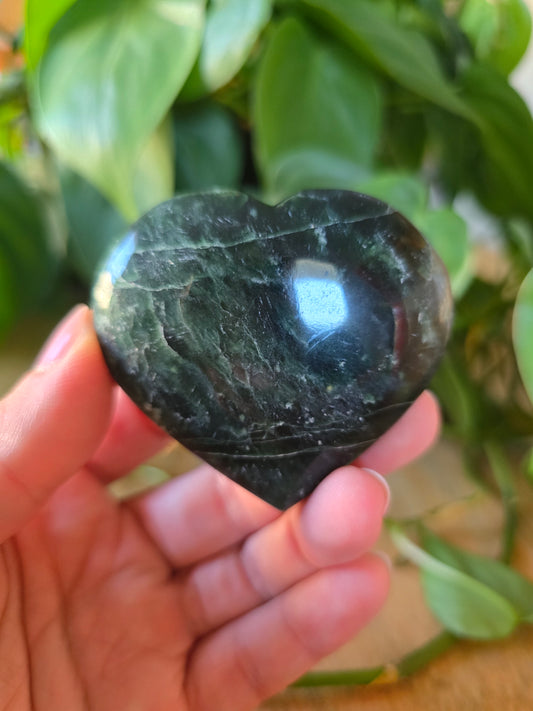 Afghani Jade Heart