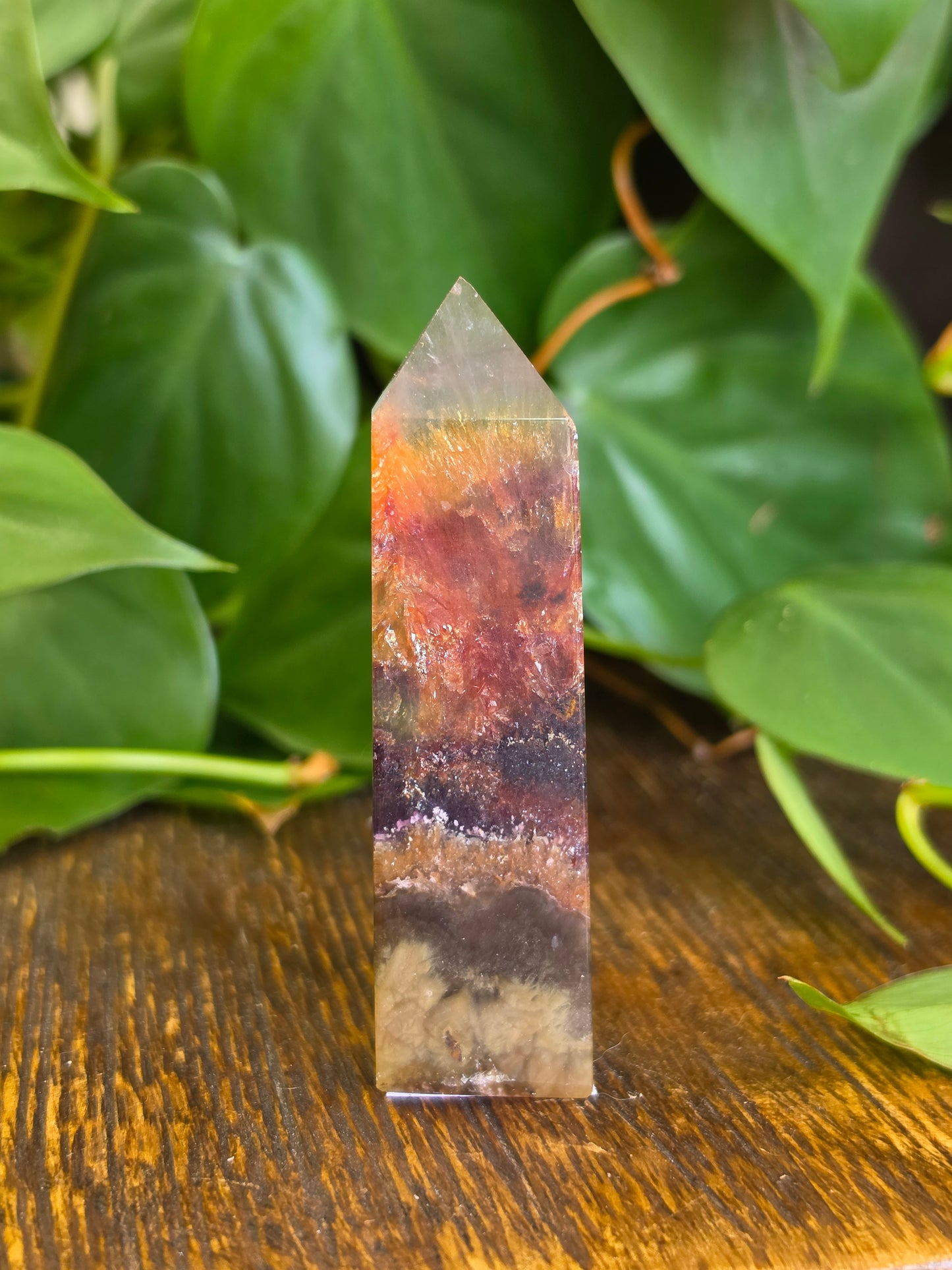 Rainbow Fluorite Mini Point