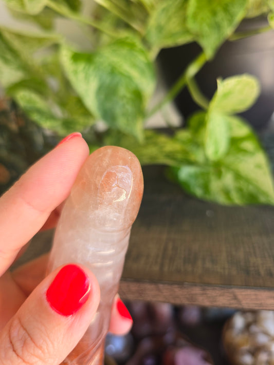 Fire Quartz Phallus