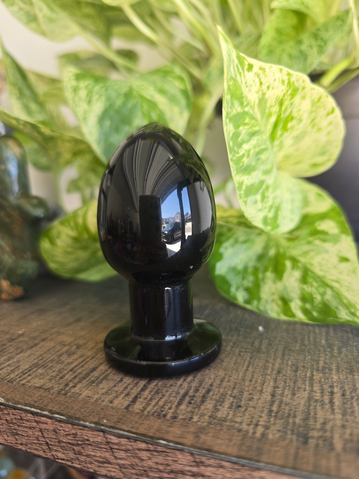 Obsidian Rectal Dilator Anal Plug
