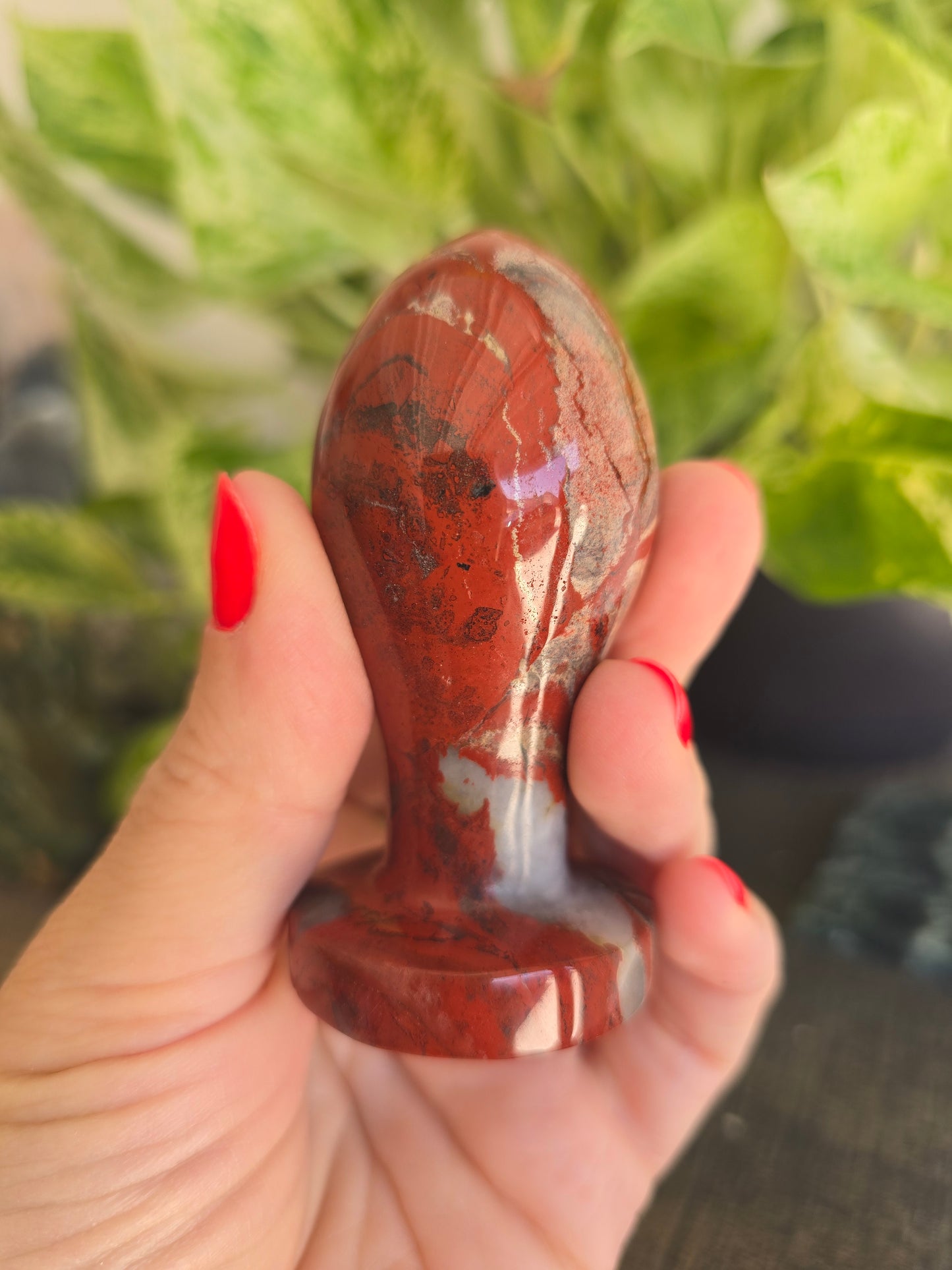 Red Jasper Rectal Dilator Anal Plug