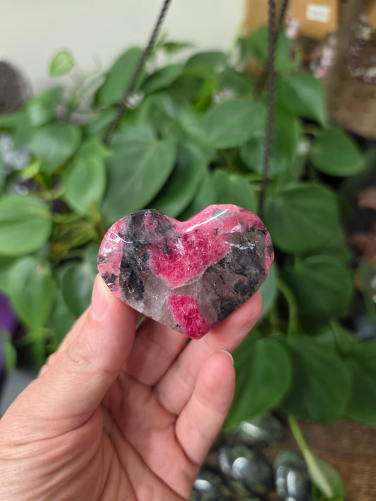 Rhodonite Heart "E"