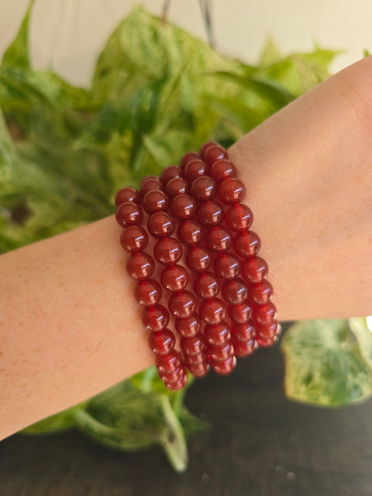 Carnelian Stretch Bracelet