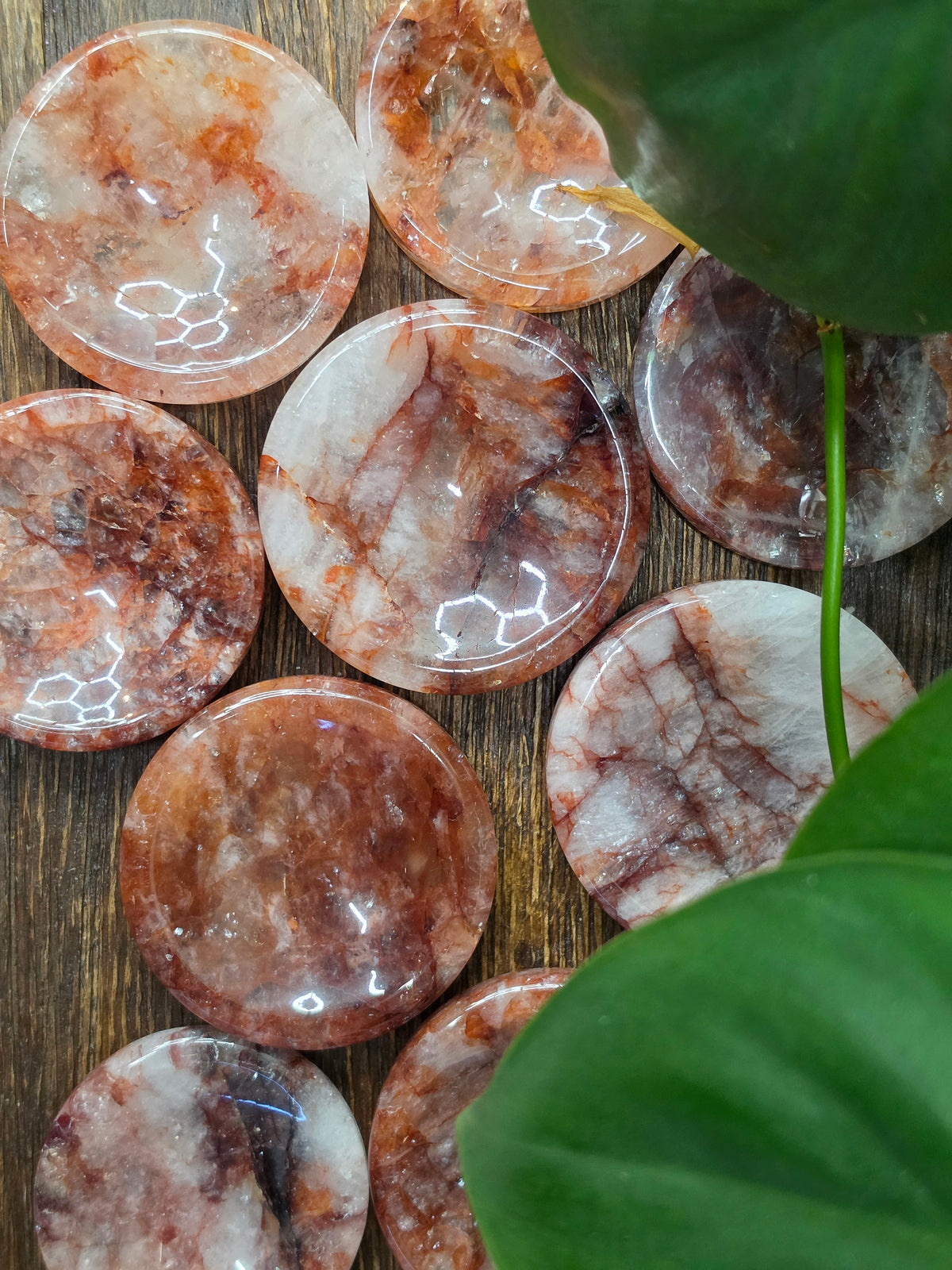 Mini Fire Quartz Crystal Bowl