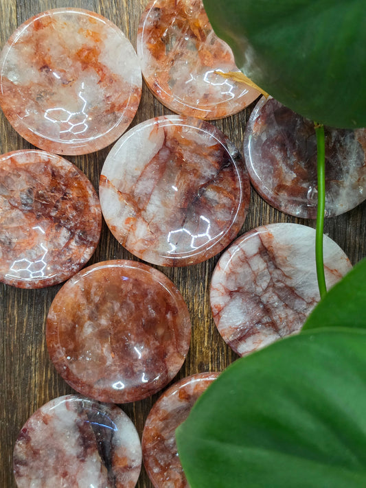 Mini Fire Quartz Crystal Bowl