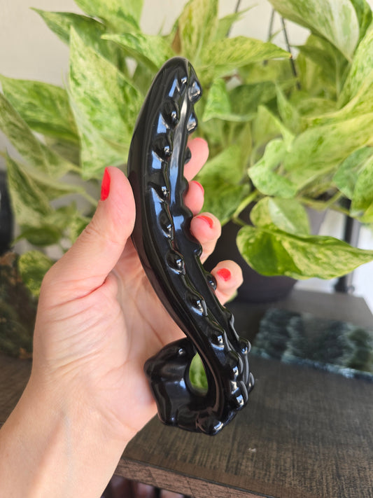 Obsidian Tentacle Massage Wand