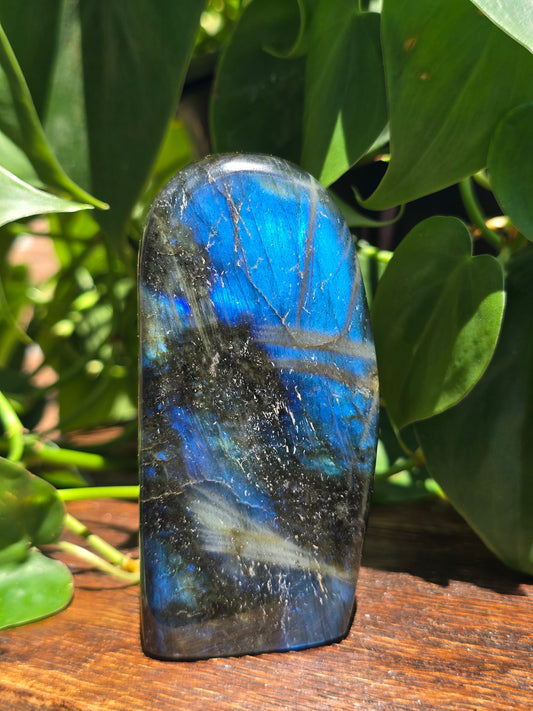 Labradorite Crystal Free Form Carving "A"