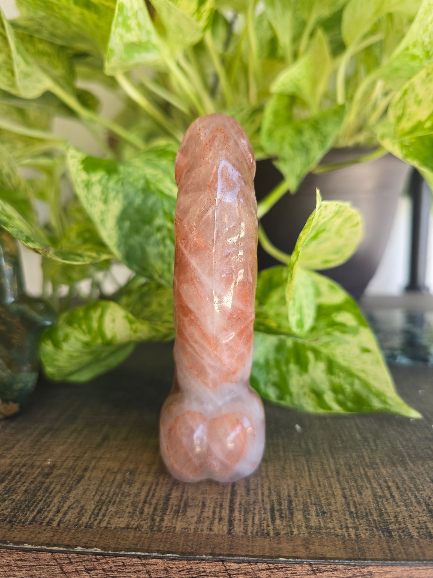 Fire Quartz Phallus