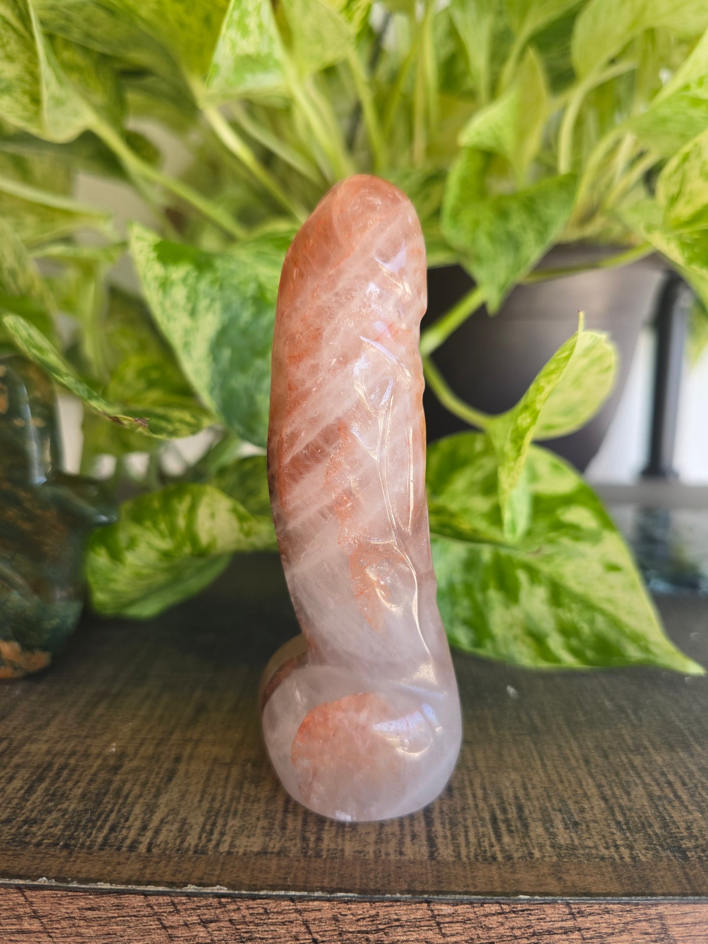 Fire Quartz Phallus