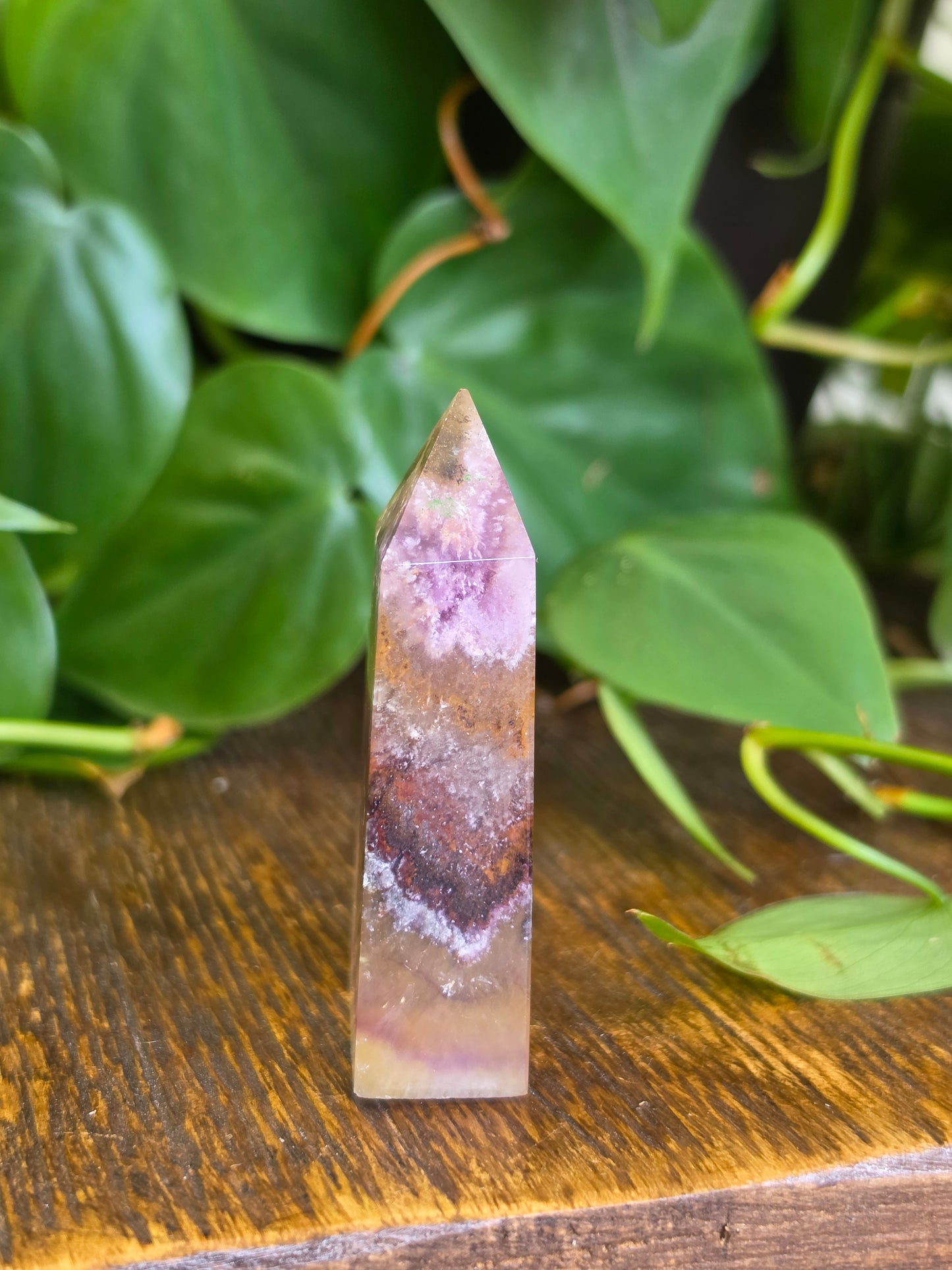 Rainbow Fluorite Mini Point