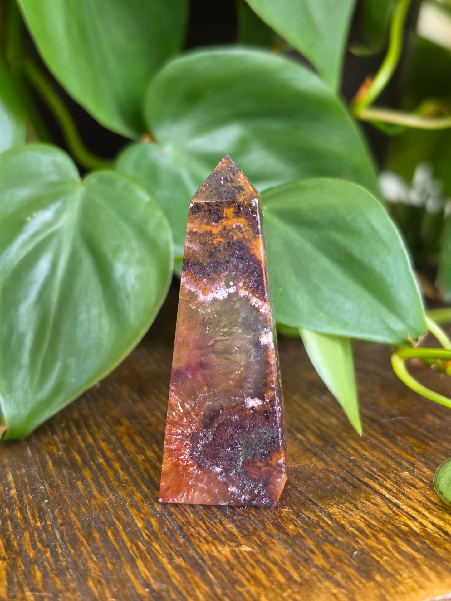 Rainbow Fluorite Mini Point