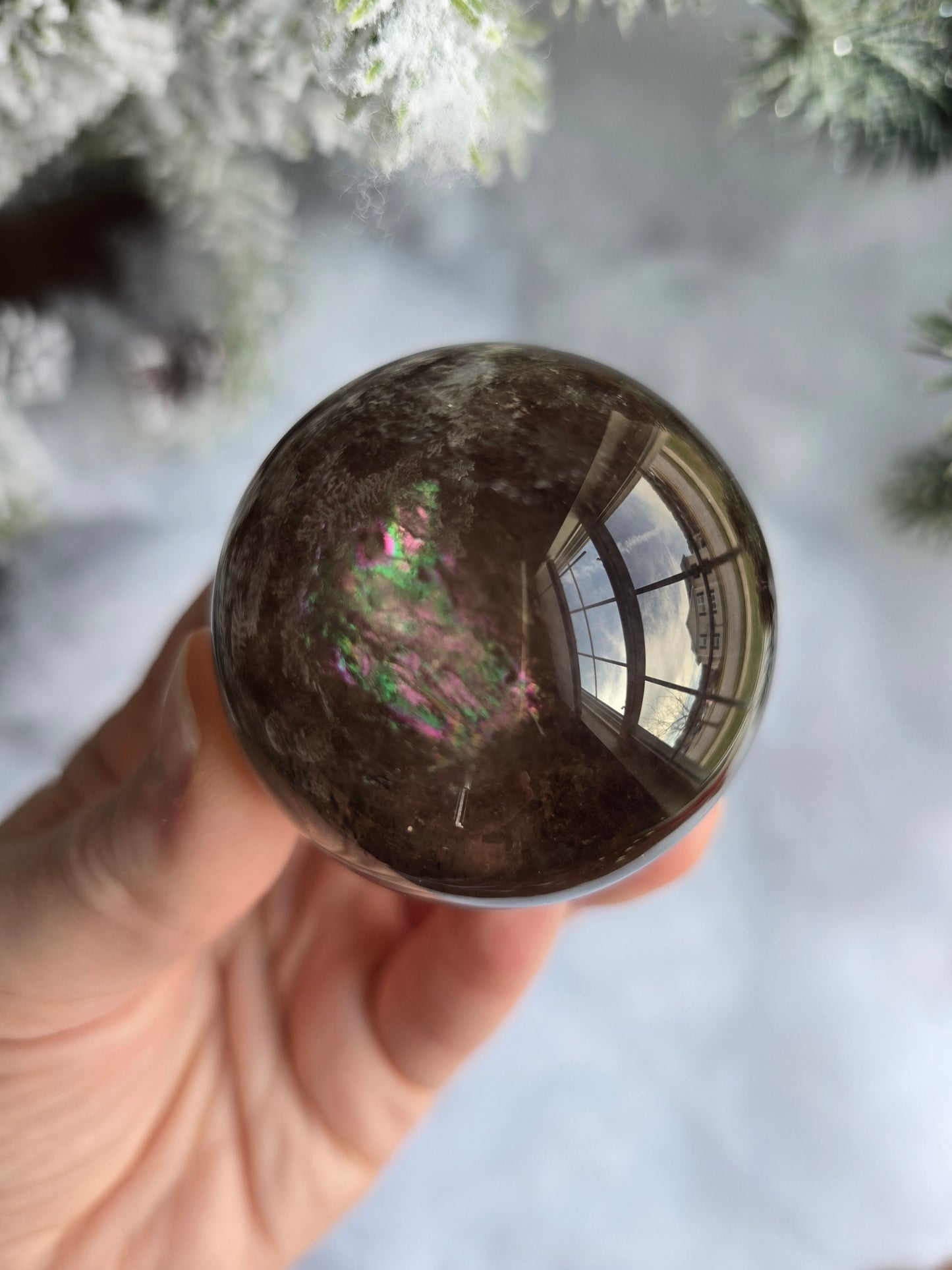 Smoky Quartz Sphere "E"