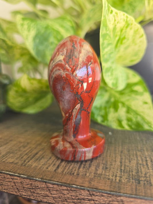 Red Jasper Rectal Dilator Anal Plug