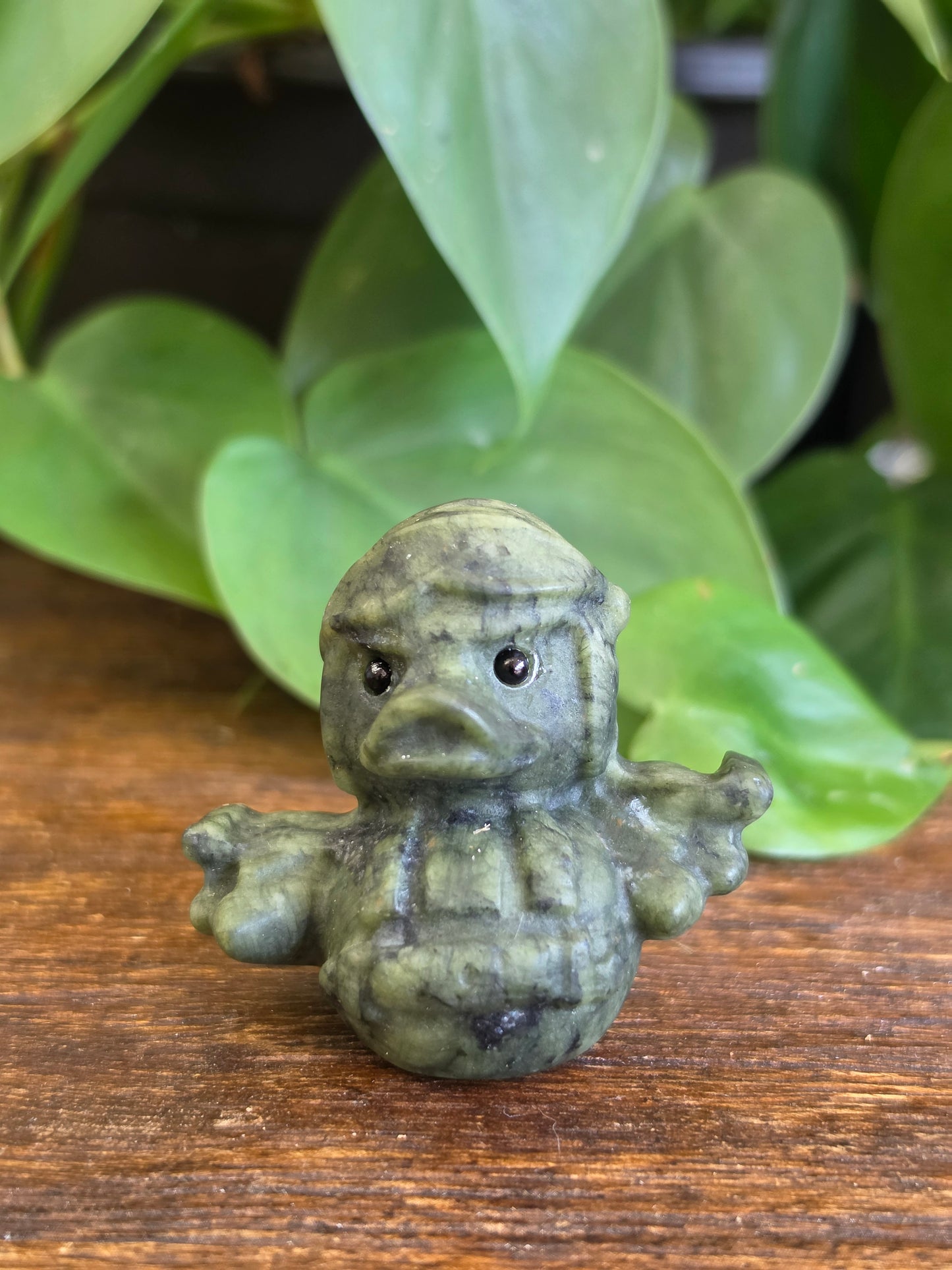 Fighter Jet Serpentine Crystal Duck "A"