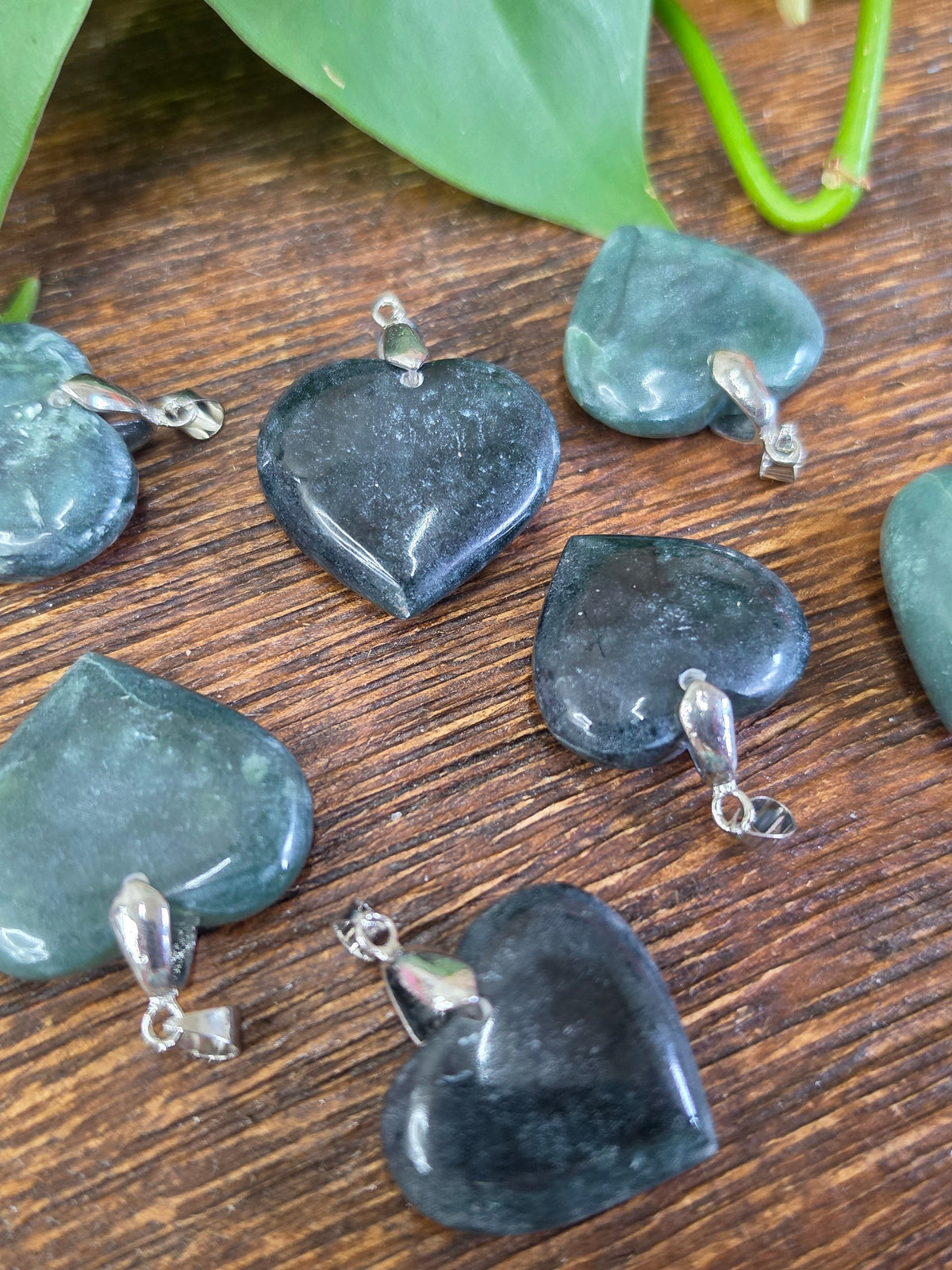 Afghani Jade Heart Pendant