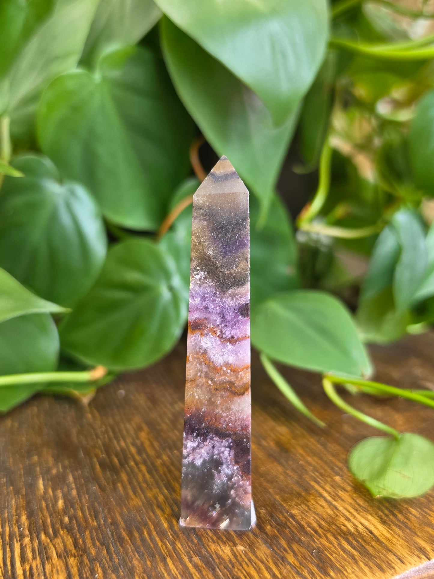 Rainbow Fluorite Mini Point