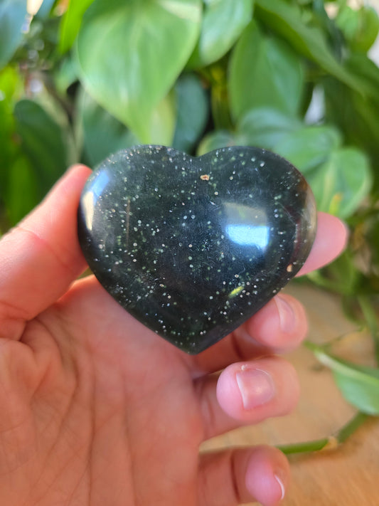 Afghani Jade Heart