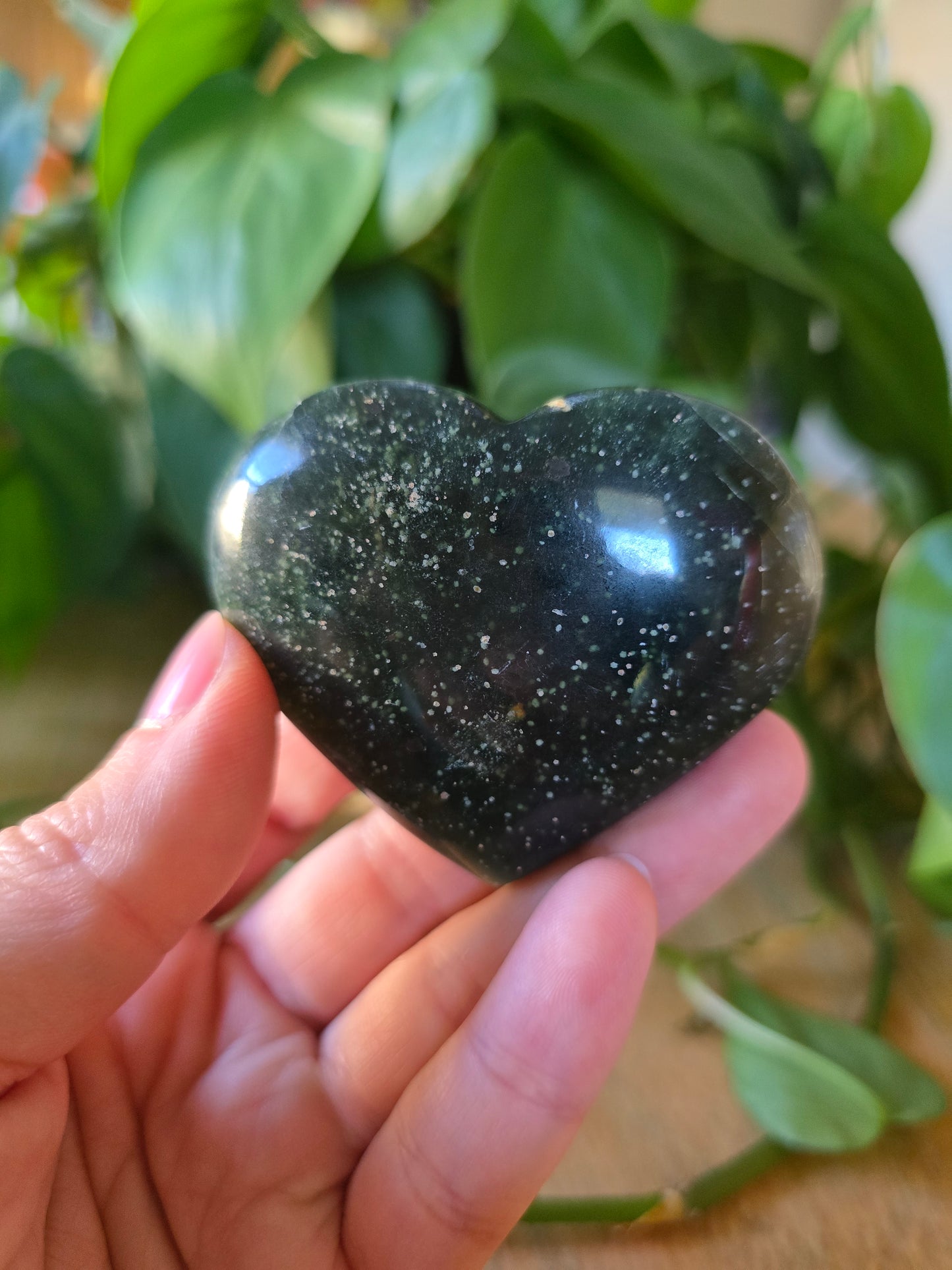 Afghani Jade Heart